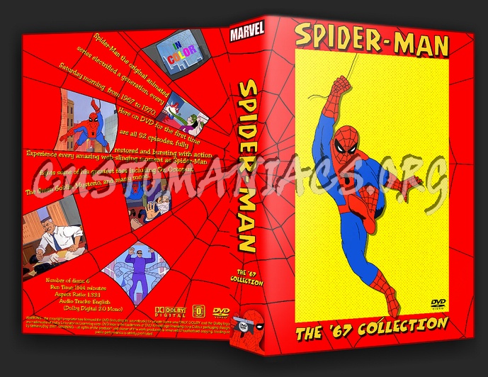 Spider-Man 67 Collection dvd cover