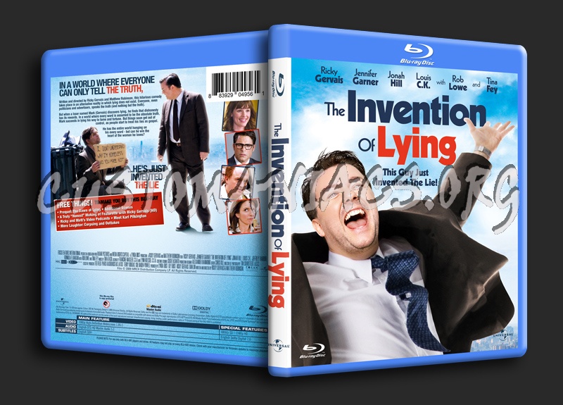 The Invention Of Lying blu-ray cover
