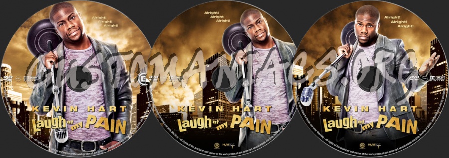 Kevin Hart Laugh at My Pain dvd label