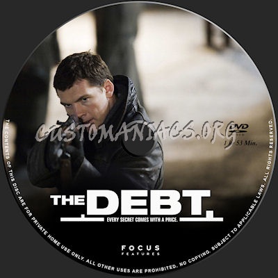 The Debt dvd label