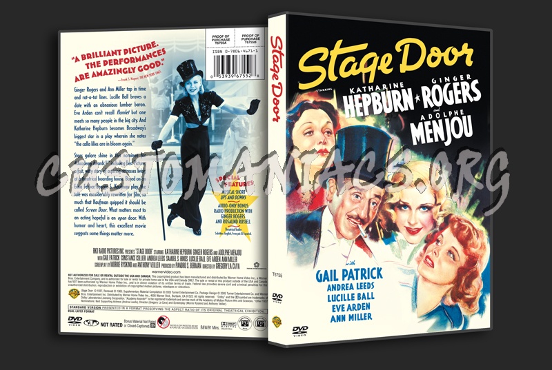 Stage Door dvd cover