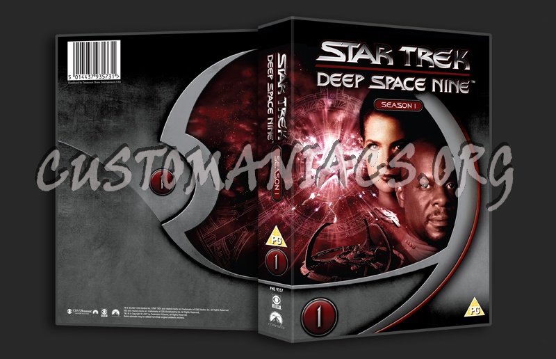 Star Trek Deep Space Nine Season 1 dvd cover