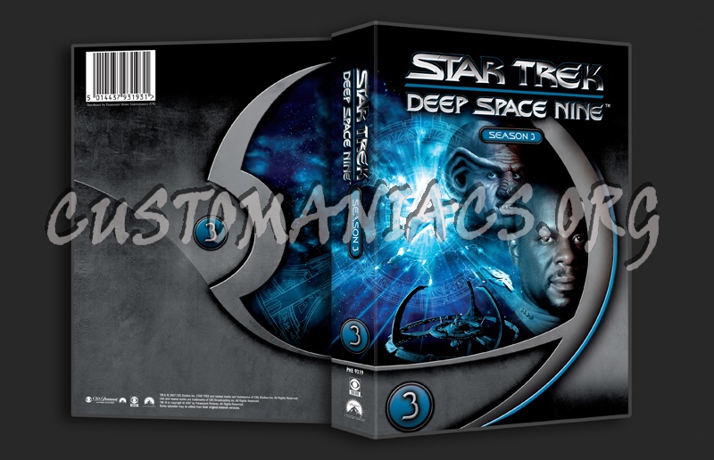 Star Trek Deep Space Nine Season 3 dvd cover