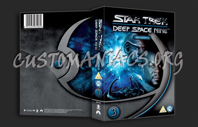 Star Trek Deep Space Nine Season 3 dvd cover