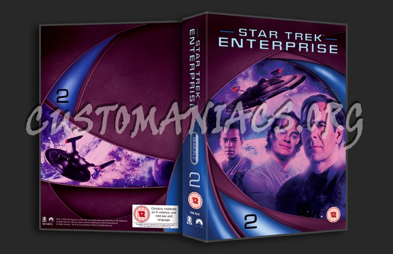 Star Trek Enterprise Season 2 dvd cover