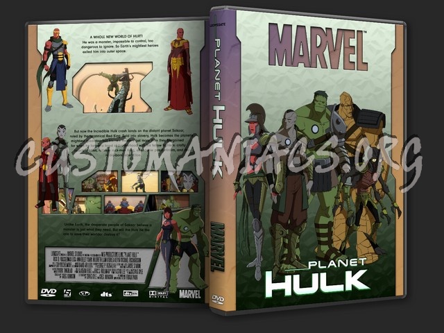 Planet Hulk (Marvel Anime) dvd cover