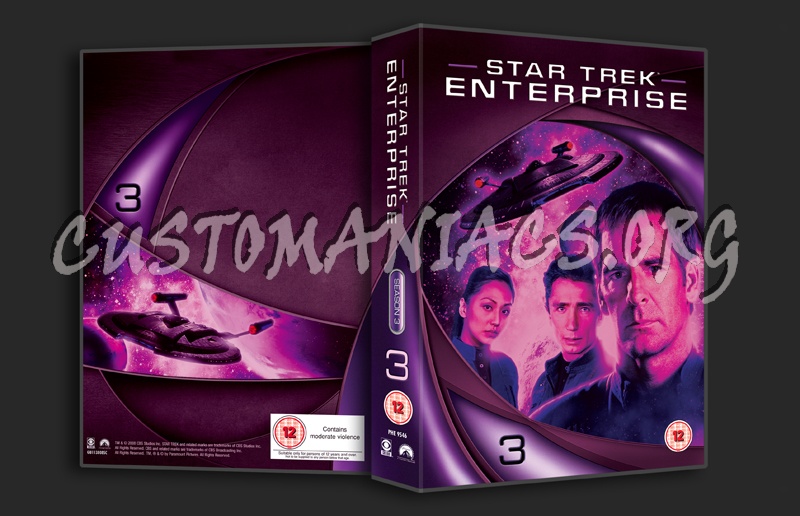 Star Trek Enterprise Season 3 dvd cover