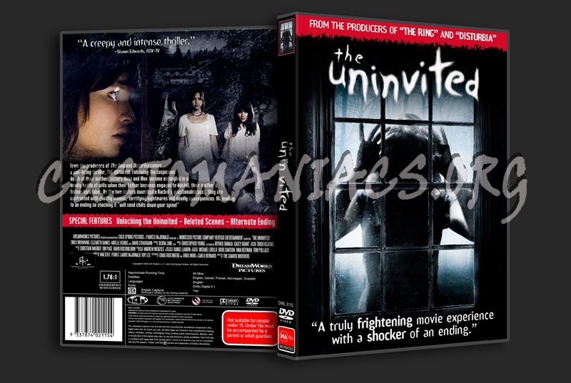 The Uninvited dvd cover