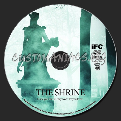The Shrine dvd label