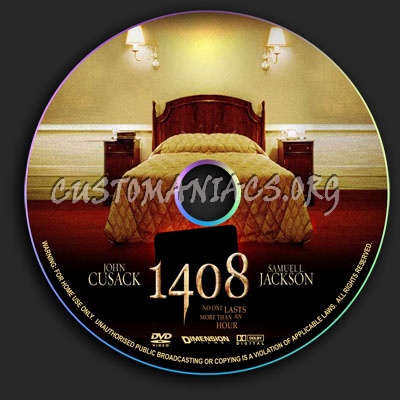 1408 Version 2 dvd label