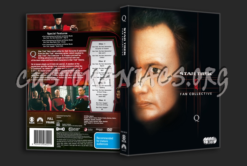 Star Trek Fan Collective Q dvd cover
