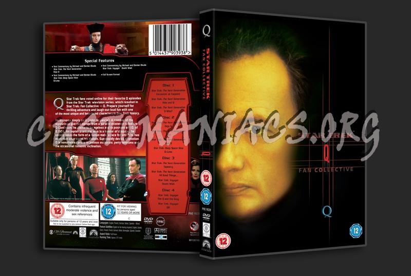 Star Trek Fan Collective Q dvd cover