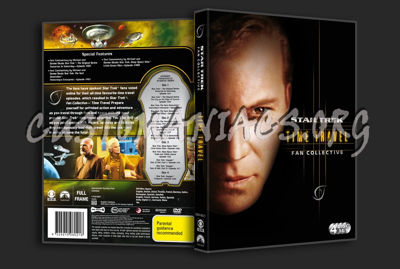Star Trek Fan Collective Time Travel dvd cover