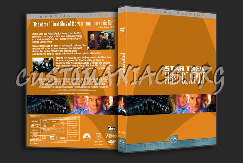 Star Trek VIII First Contact dvd cover