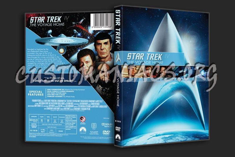 Star Trek IV The Voyage Home dvd cover