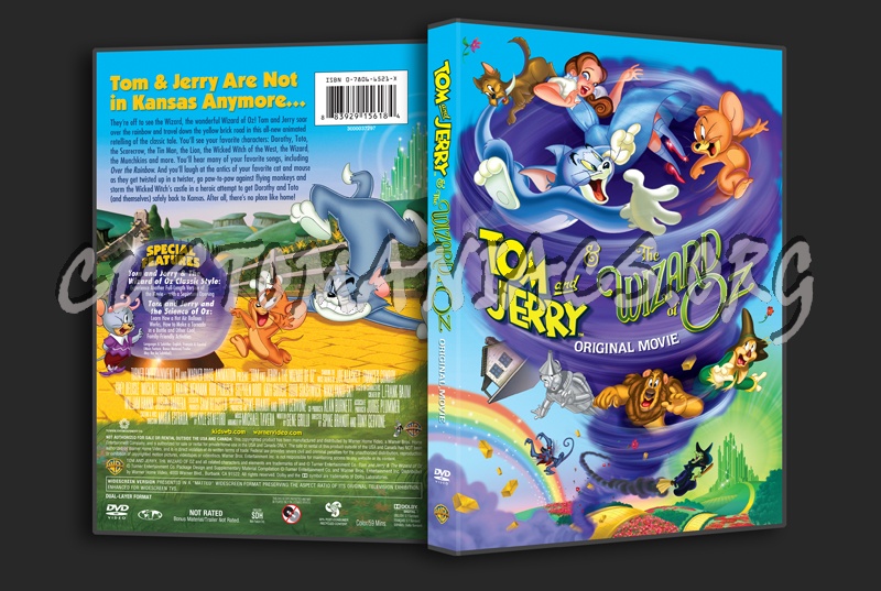 Tom & Jerry & the Wizard of Oz dvd cover