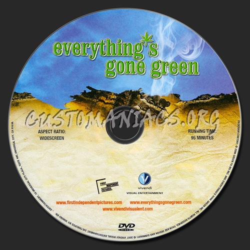 Everything's Gone Green dvd label