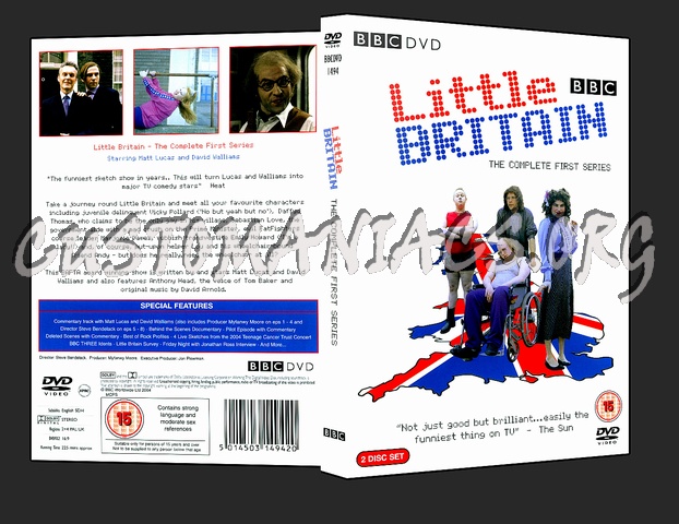 Little Britain Series 1 dvd cover