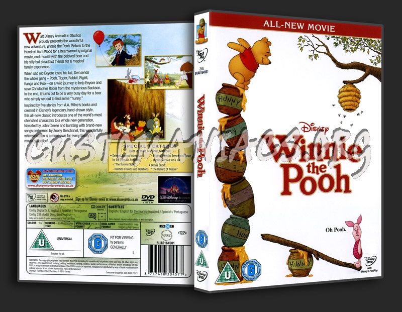 Winnie the Pooh dvd cover