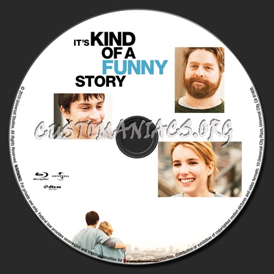 It's Kind of a Funny Story blu-ray label