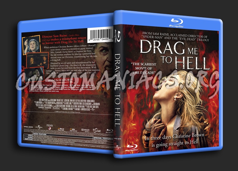 Drag Me To Hell blu-ray cover