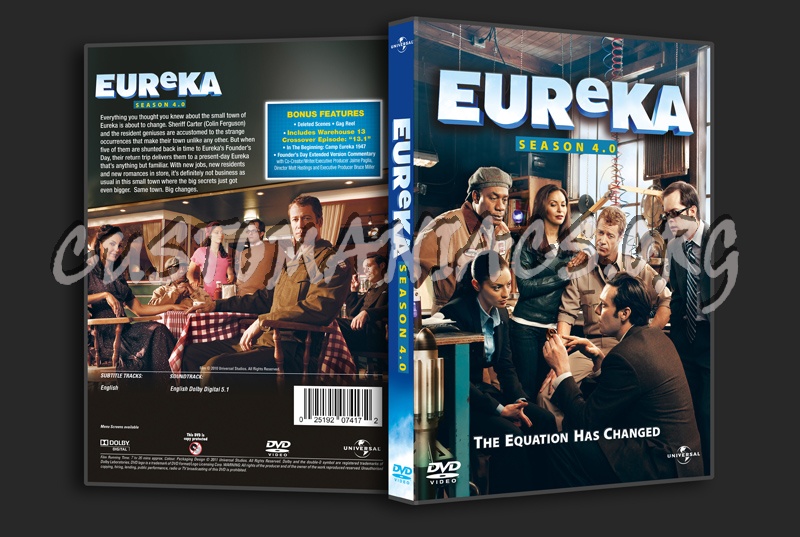 Eureka - Season 4 dvd cover