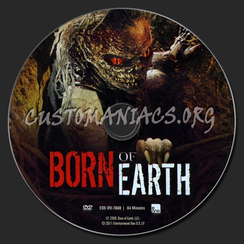 Born of Earth dvd label