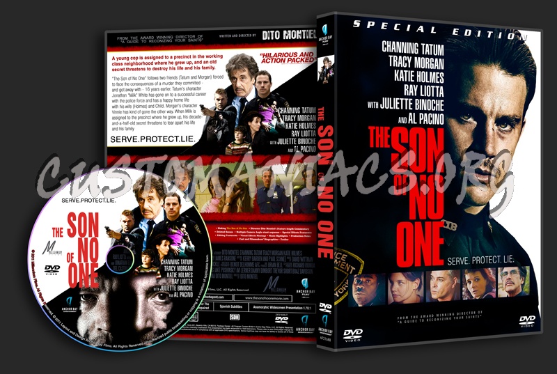 The Son of No One dvd cover