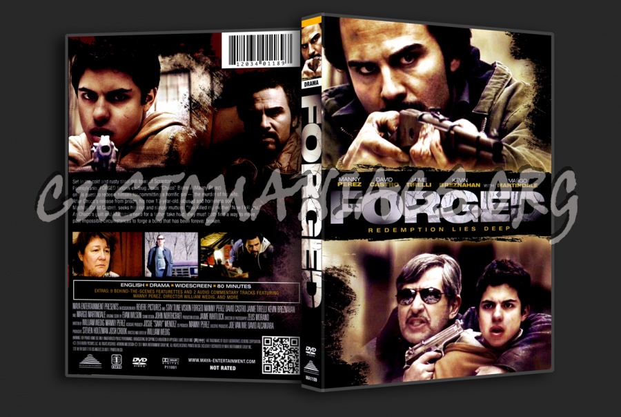 Forged dvd cover