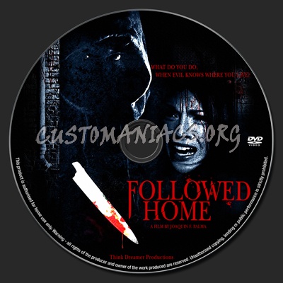 Followed Home dvd label