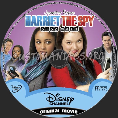Harriet The Spy: Blog Wars dvd label