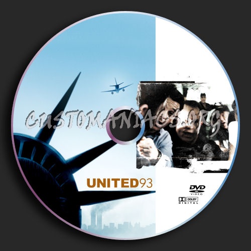 United 93 dvd label