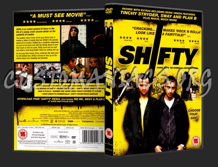 Shifty (2008) dvd cover