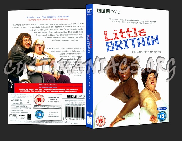 Little Britain Series 3 dvd cover