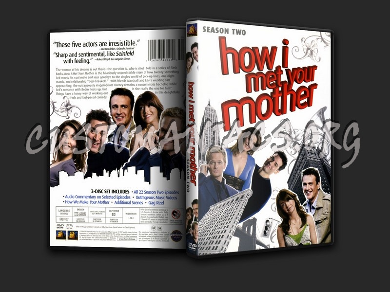 How I Met Your Mother Season 2 dvd cover