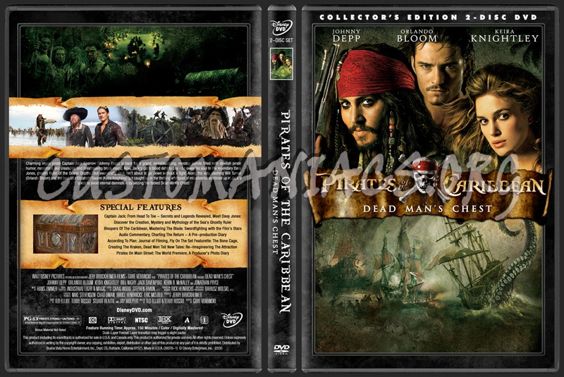 Pirates Of The Caribbean Collection dvd cover