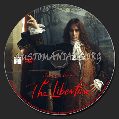The Libertine dvd label