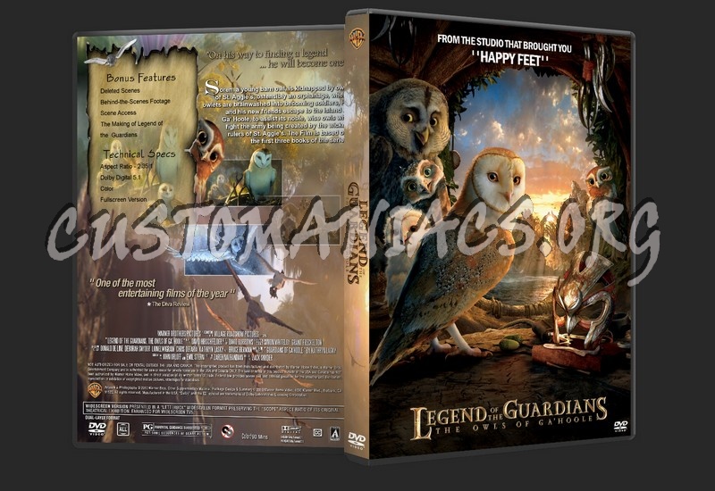 Legend of the Guardians dvd cover