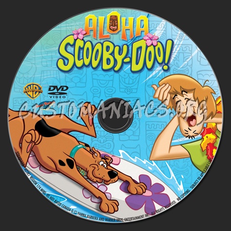 Aloha Scooby-Doo! dvd label