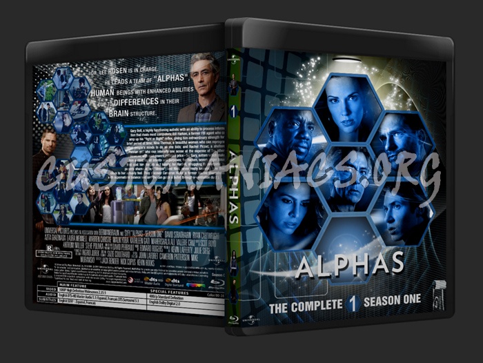 Alphas Season 1 blu-ray cover