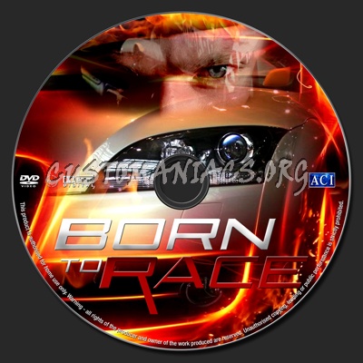 Born To Race dvd label
