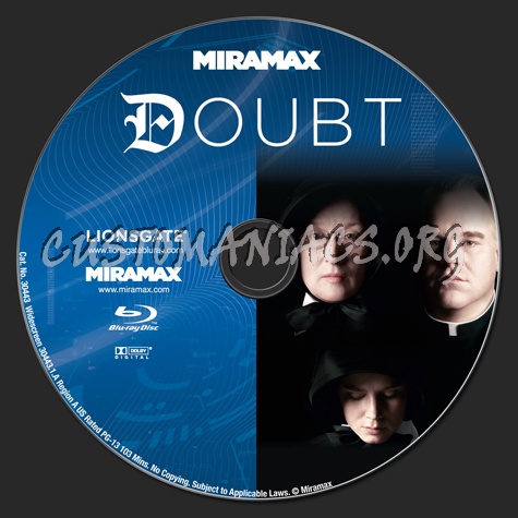 Doubt blu-ray label