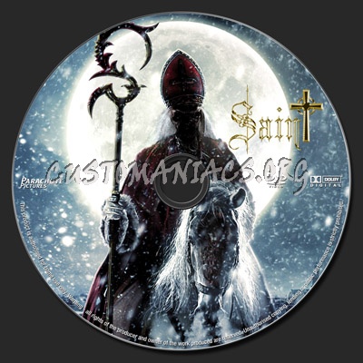 Saint dvd label
