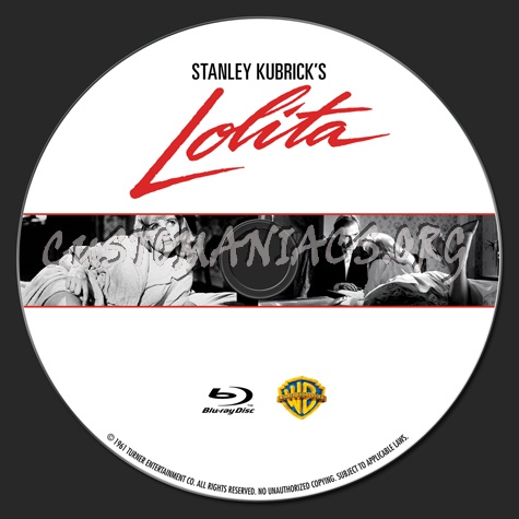 Lolita blu-ray label