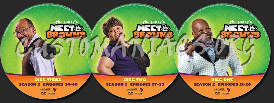 Meet the Browns Season 2 dvd label