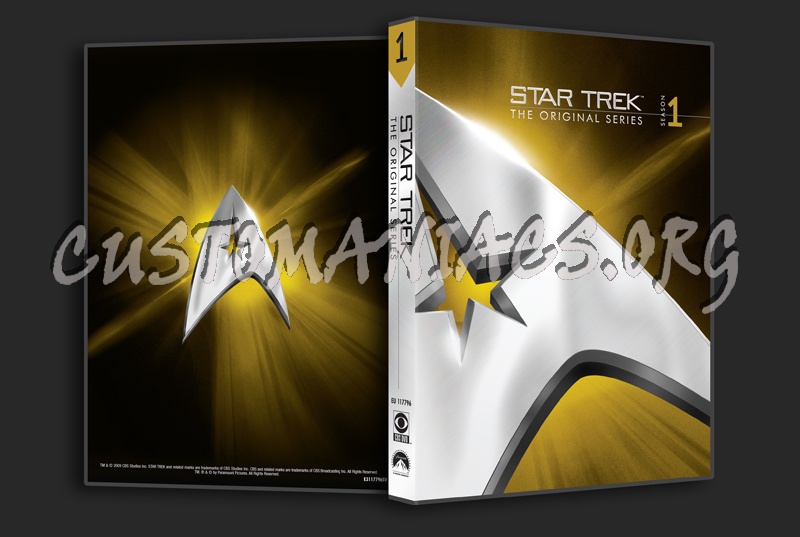 Star Trek The Original Series Season 1 dvd cover