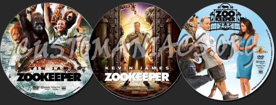 Zookeeper dvd label