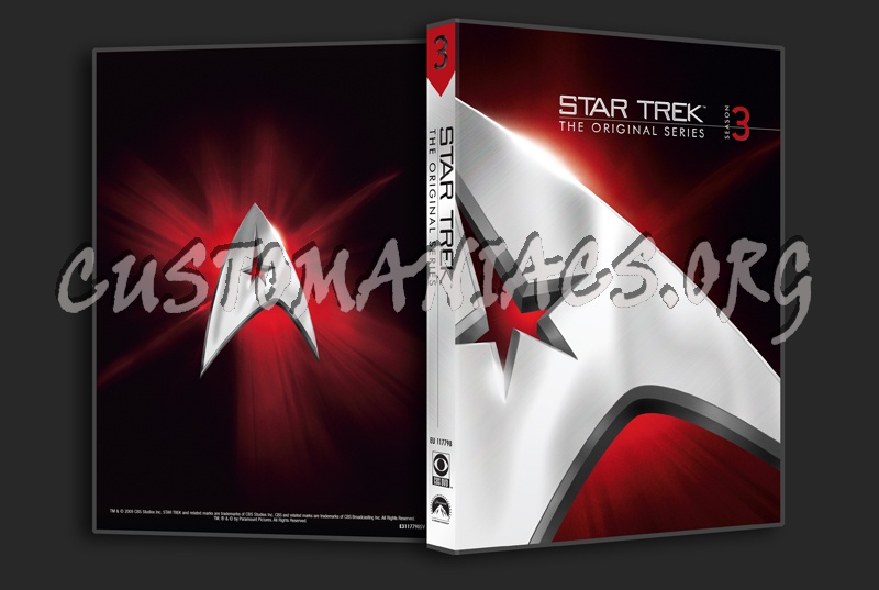 Star Trek The Original Series Season 3 dvd cover