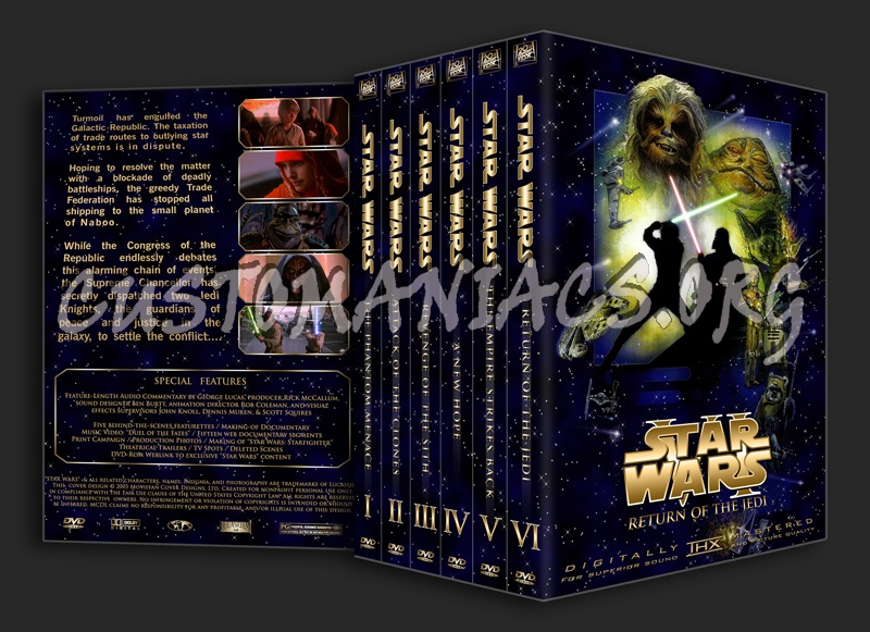 Star Wars: The Drew Struzan Collection dvd cover