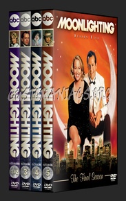 Moonlighting: Seasons 1-5 dvd cover